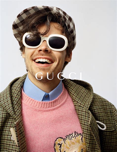 gucci harry styles t-shirt|Harry Styles Gucci model.